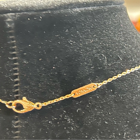 “VCA” mini sweet carnelian (red) necklace with rose gold hardware - Picture 2 of 4